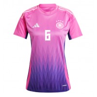 Nemecko Joshua Kimmich #6 Vonkajší Ženy futbalový dres ME 2024 Krátky Rukáv